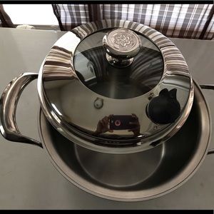 Stainless Steel 4-QT. Casserole valued at $239.95